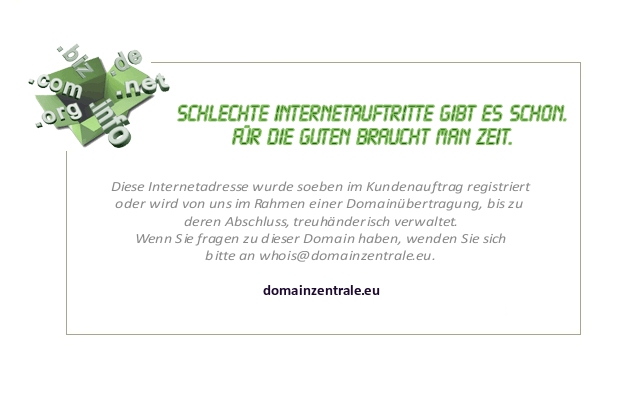 Domainzentrale - Domainregistrierung und Webspace - Joomla, VirtueMart, TYPO3, Wordpress, eComBASE oder phpbb kostenlos vorinstalliert 